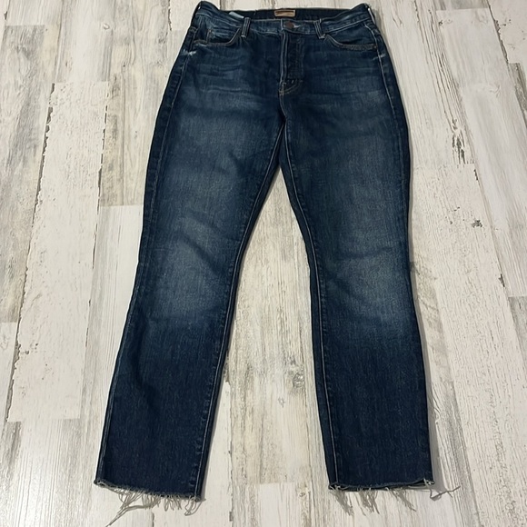 Mother The Stunner Fray Jeans Size 24 - Picture 3 of 12